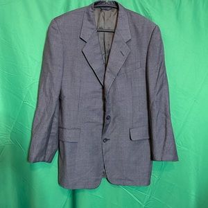 GIEVES & HAWKES Savile Row houndstooth wool blazer